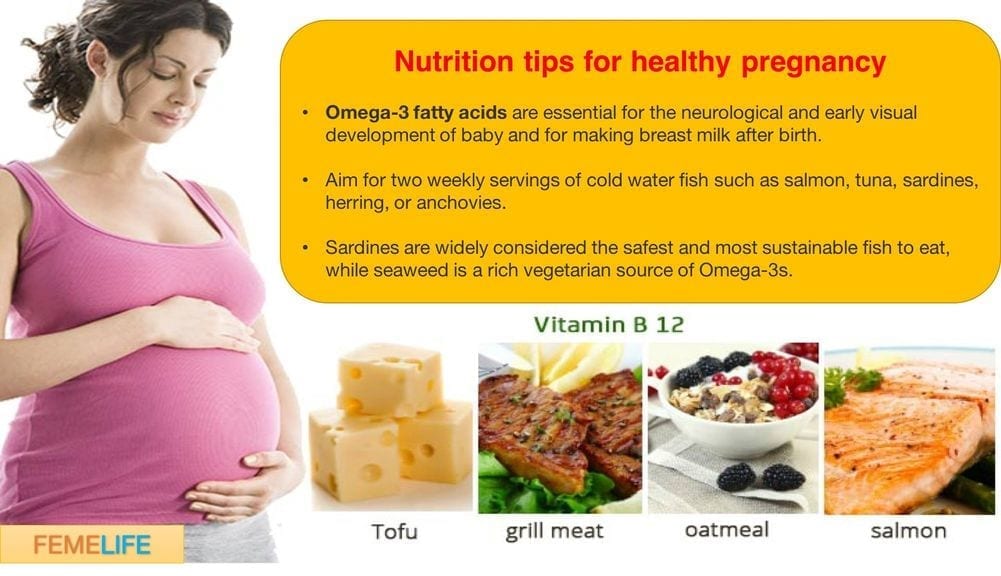omega 3 foods pregnancy