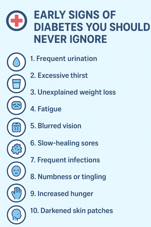 Early Signs of Diabetes You Should Never Ignore