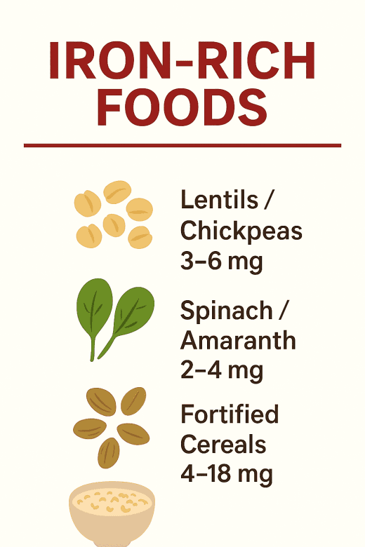 List of iron-rich foods  –  Best absorbed by the body